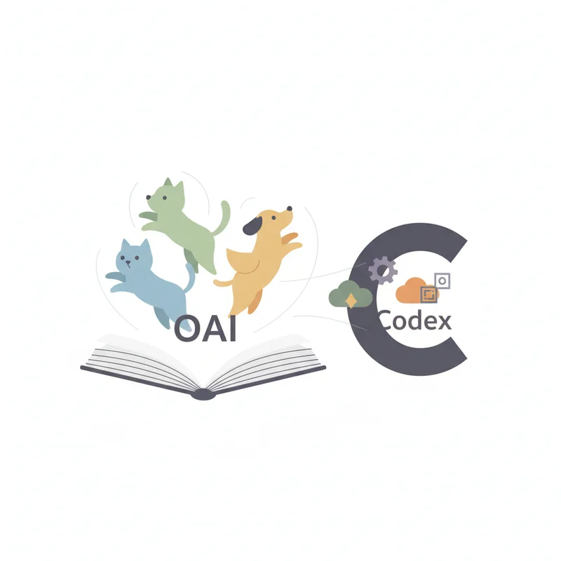 OpenAI、Codexにアニメーション「Pets」と設定インポート機能を追加