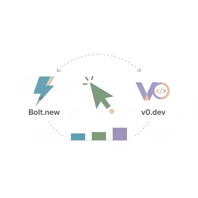 競合比較｜Bolt.new vs Cursor vs v0.dev