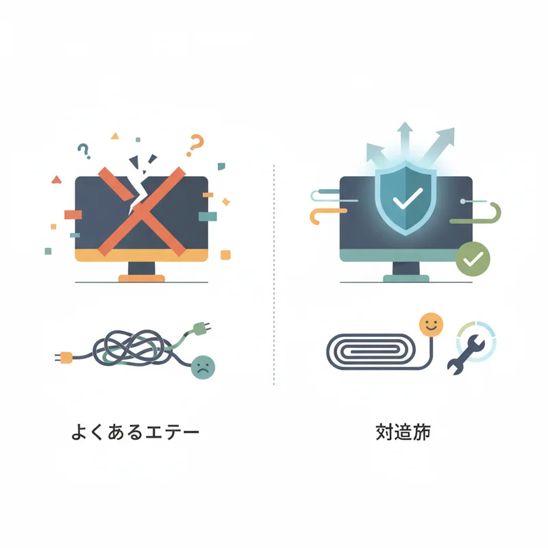 よくあるエラーと対処法