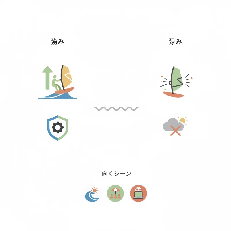 Windsurfの強み・弱みと向くシーン