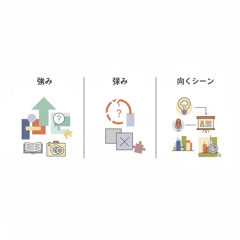 DALL-E 3の強み・弱みと向くシーン