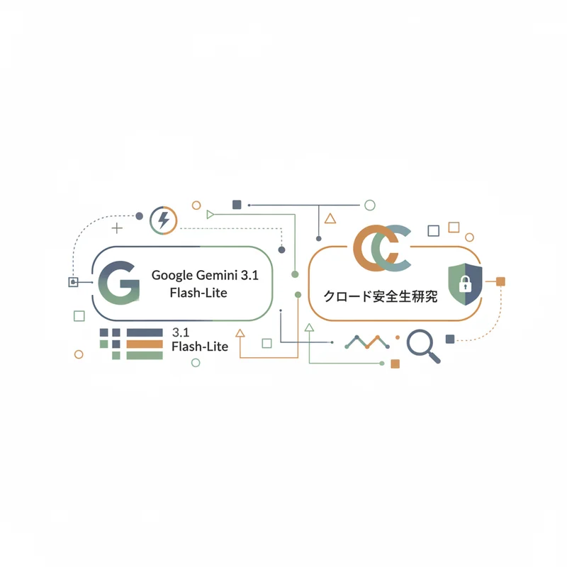 同時期の注目ニュース：Google Gemini 3.1 Flash-Liteとクロード安全性研究